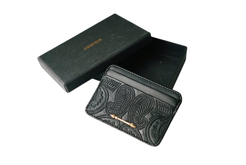 BLACK OKHTEIN CARDHOLDER
