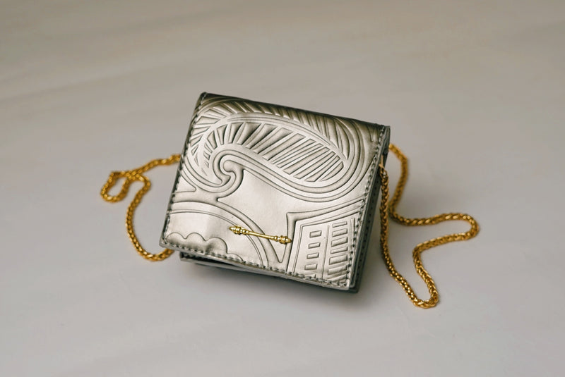 GRAY OKHTEIN WALLET BAG