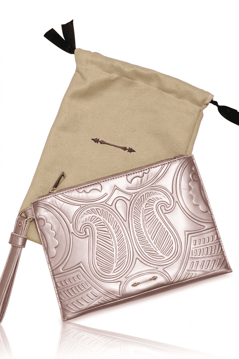 PREMIUM PINK OKHTEIN CLUTCH