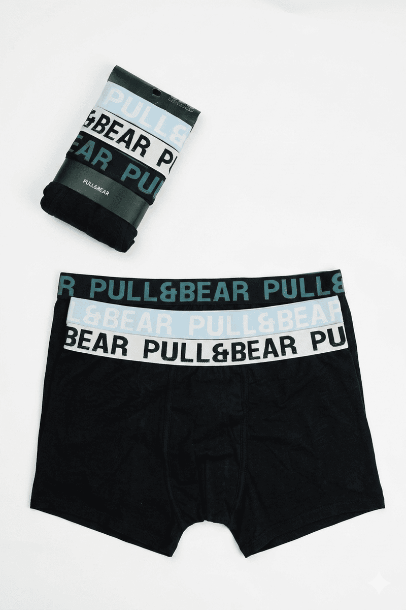 BLACK AND WHITE PULL&BEAR SET