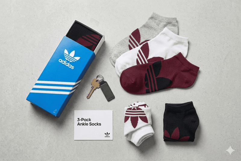 ADIDAS SET 6 SOCKS K607