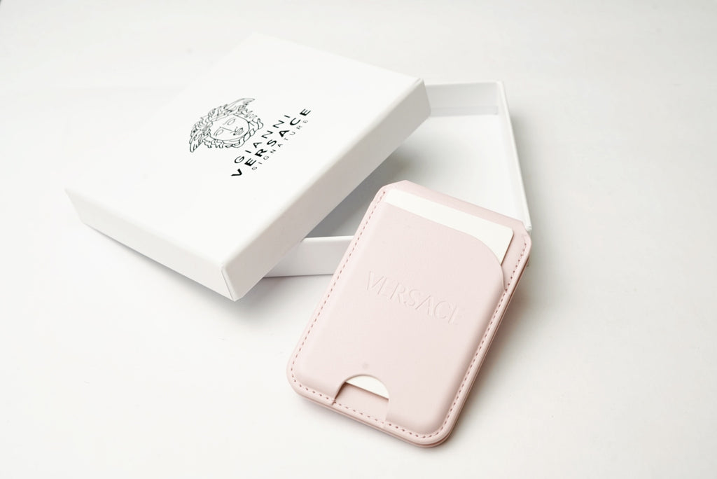 VERSACE 2 IN 1 MAGNETIC CARD HOLDER K518