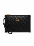 BLACK MIU MIU CLUTCH