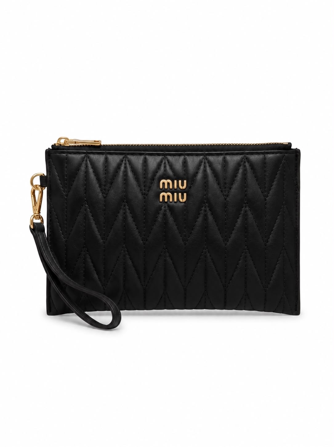 BLACK MIU MIU CLUTCH